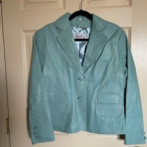 Pamela McCoy Leather Jacket